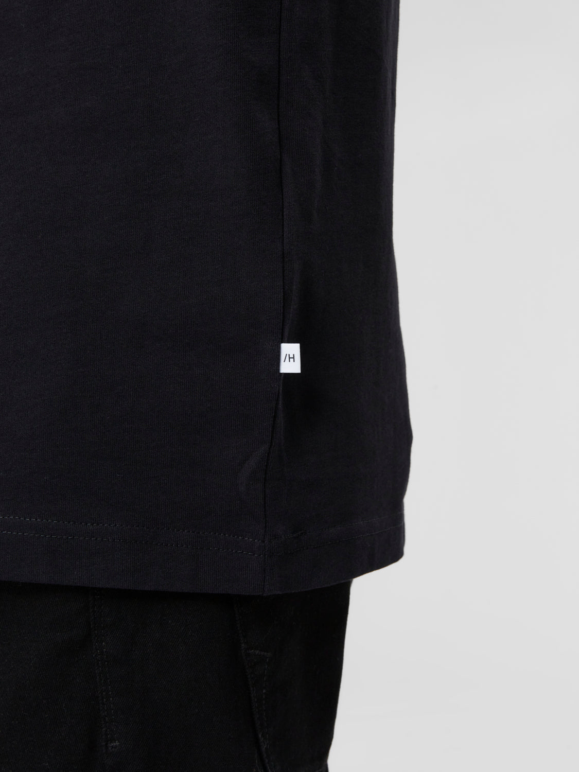 SLHRELAXCOLMAN200 T-Shirt - Black